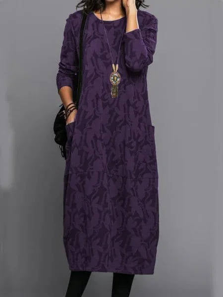 Vivian | Flattering Midi Dress With Pockets