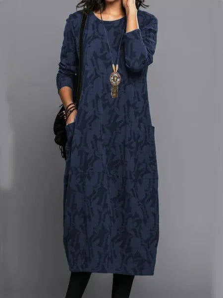Vivian | Flattering Midi Dress With Pockets