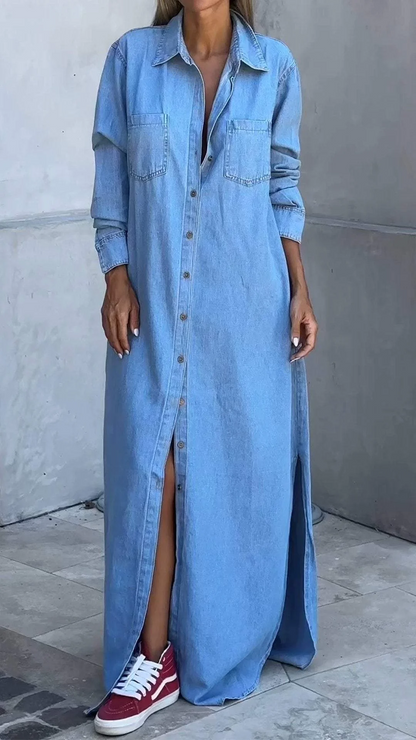 Delana | Casual Button Down Dress