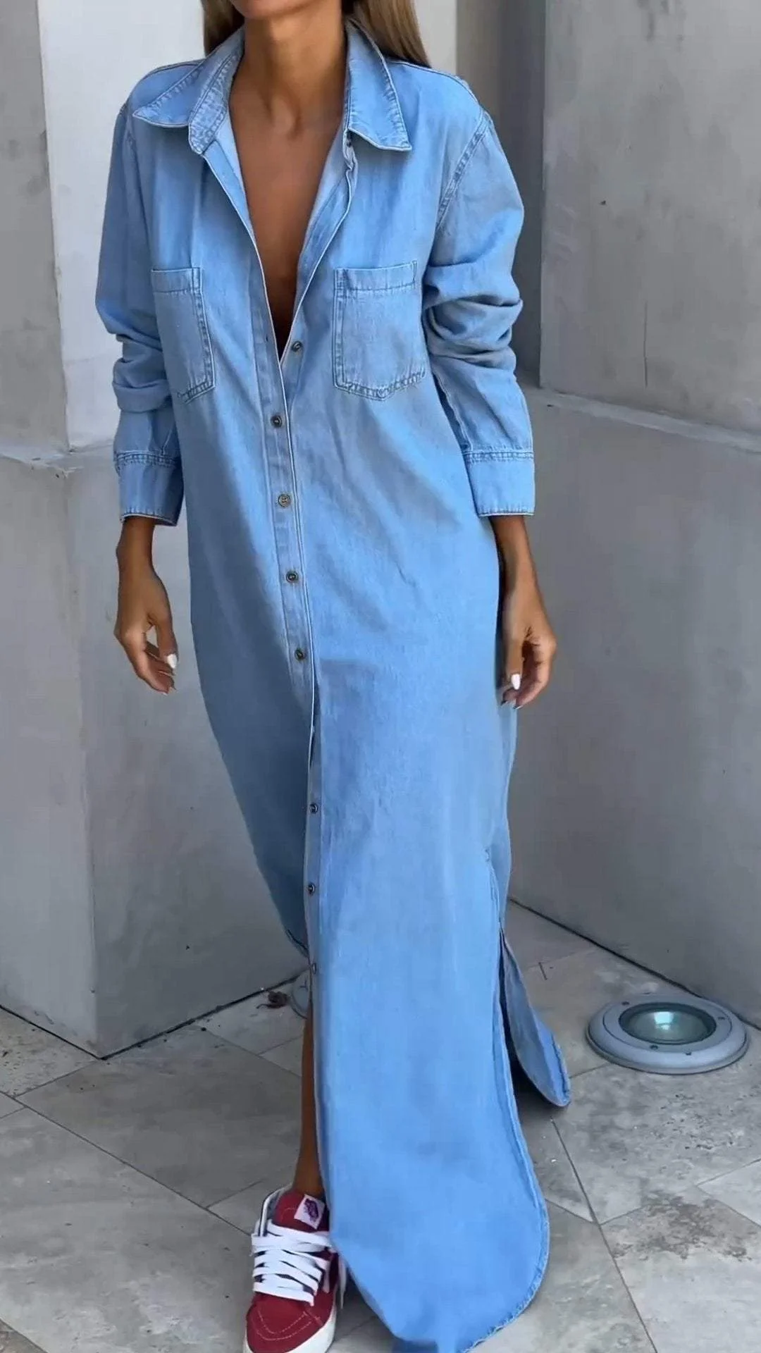 Delana | Casual Button Down Dress