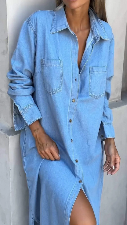 Delana | Casual Button Down Dress