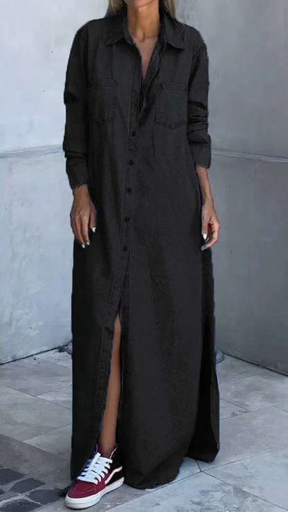 Delana | Casual Button Down Dress