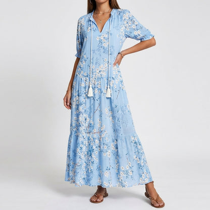 Cassia | Boho Tummy Coverage Dress