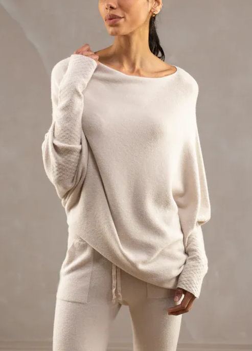 Mira | Asymmetric Draped Jumper