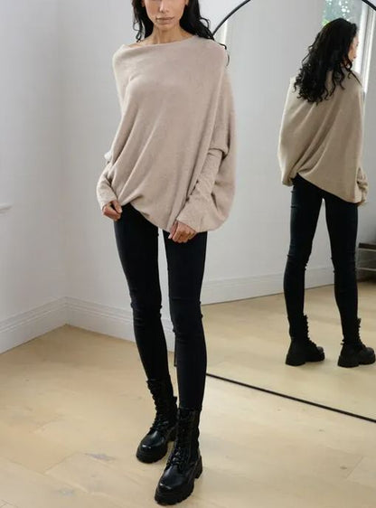 Mira | Asymmetric Draped Jumper