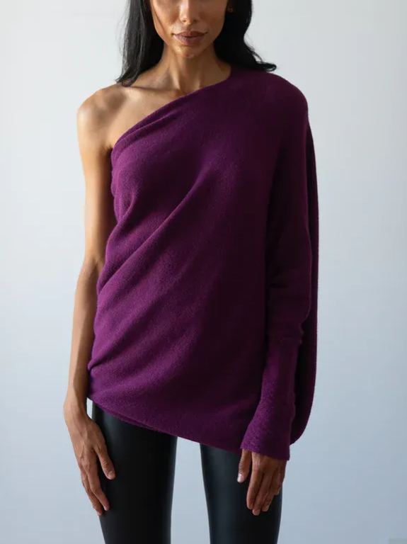 Mira | Asymmetric Draped Jumper