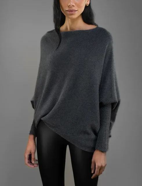 Mira | Asymmetric Draped Jumper