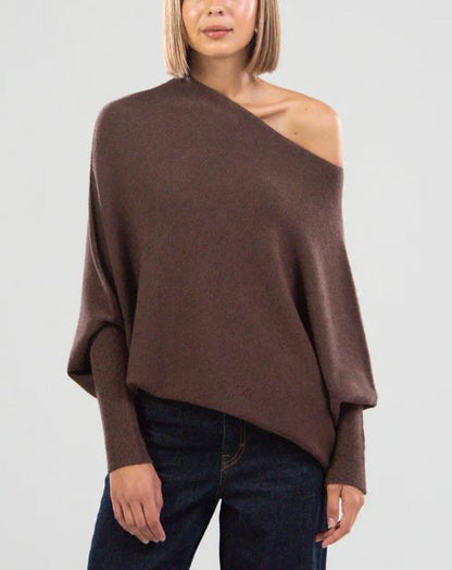 Mira | Asymmetric Draped Jumper