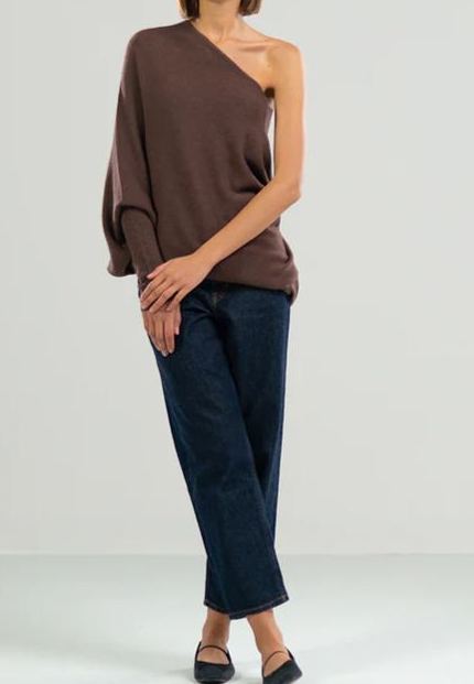 Mira | Asymmetric Draped Jumper