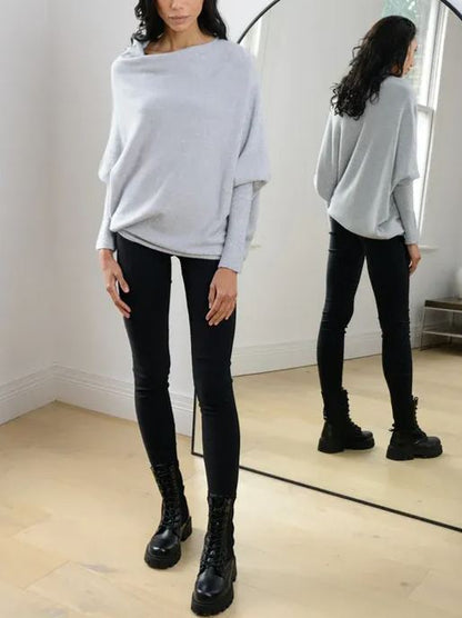 Mira | Asymmetric Draped Jumper