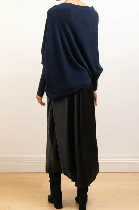 Mira | Asymmetric Draped Jumper