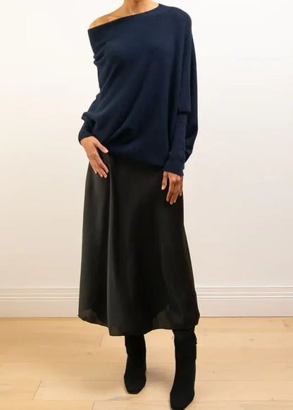 Mira | Asymmetric Draped Jumper