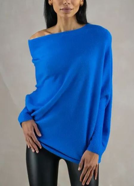 Mira | Asymmetric Draped Jumper