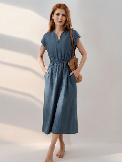 Lina | The Flowing All-Day Linen Dress
