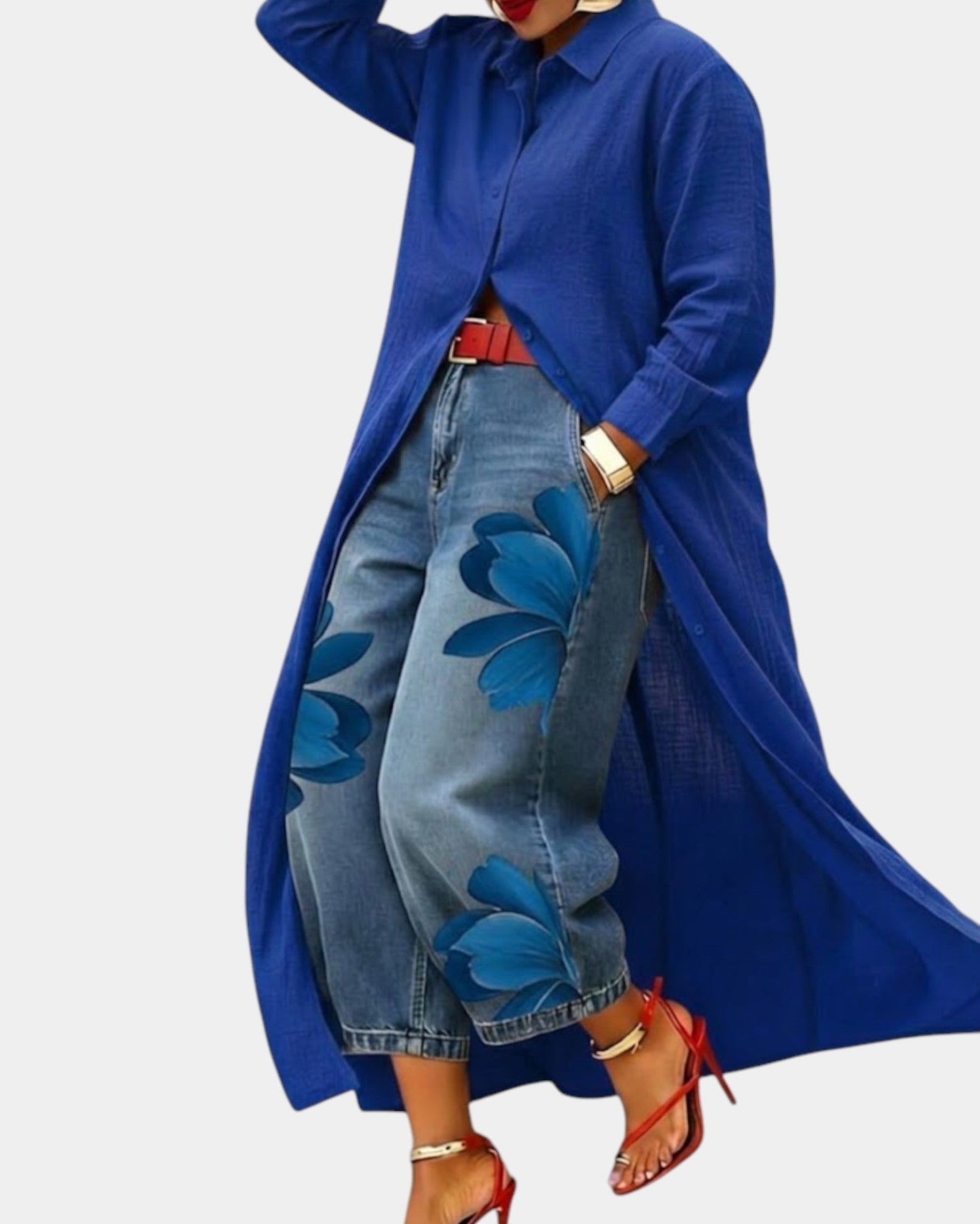 Celine | Effortless Elegance, Wide-Leg Denim Set