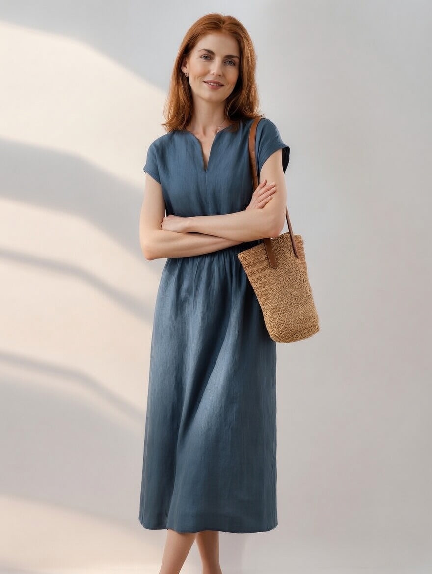 Lina | The Flowing All-Day Linen Dress