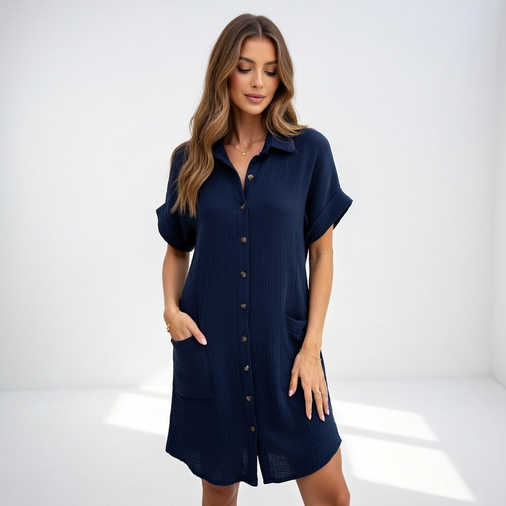 Beatrice | The Easy Flattering Shirt Dress
