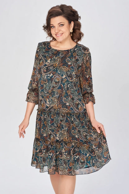 Oriane | Elegant Floral Dress with a Timeless Style