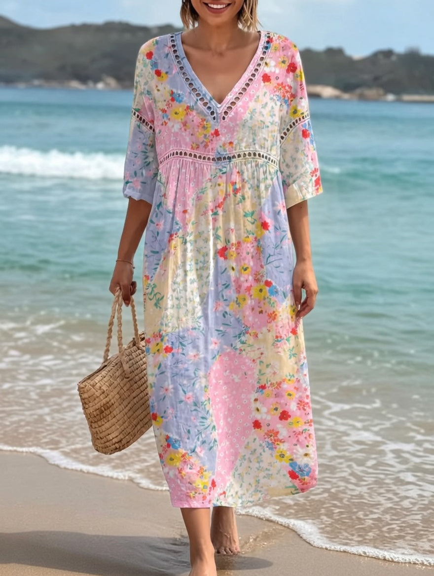 Lysiane | The Charming Floral All-Day Dress