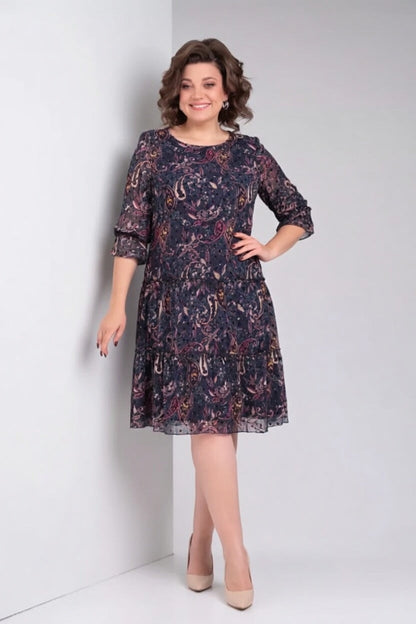 Oriane | Elegant Floral Dress with a Timeless Style
