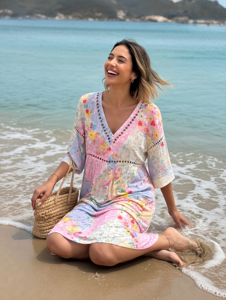 Lysiane | The Charming Floral All-Day Dress