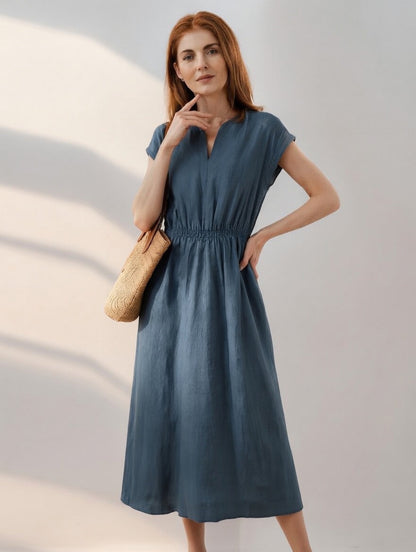 Lina | The Flowing All-Day Linen Dress
