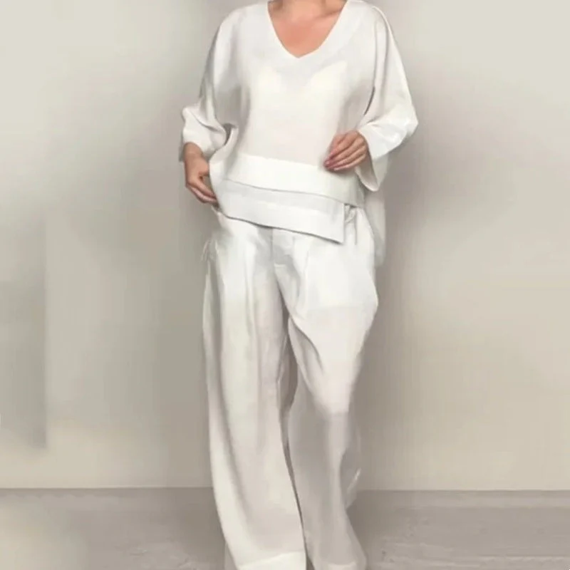 Isabel | Relaxed Linen-Cotton Two-Piece Set