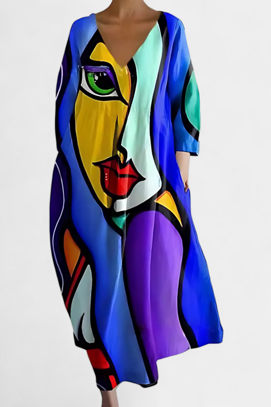 Patricia | Comfortable V-neck Dress