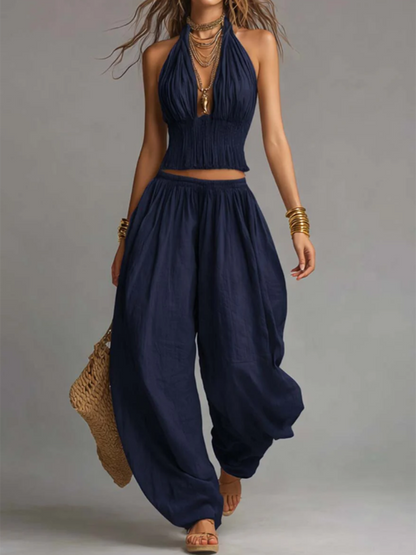 Bella | The Boho Wide-Leg Set
