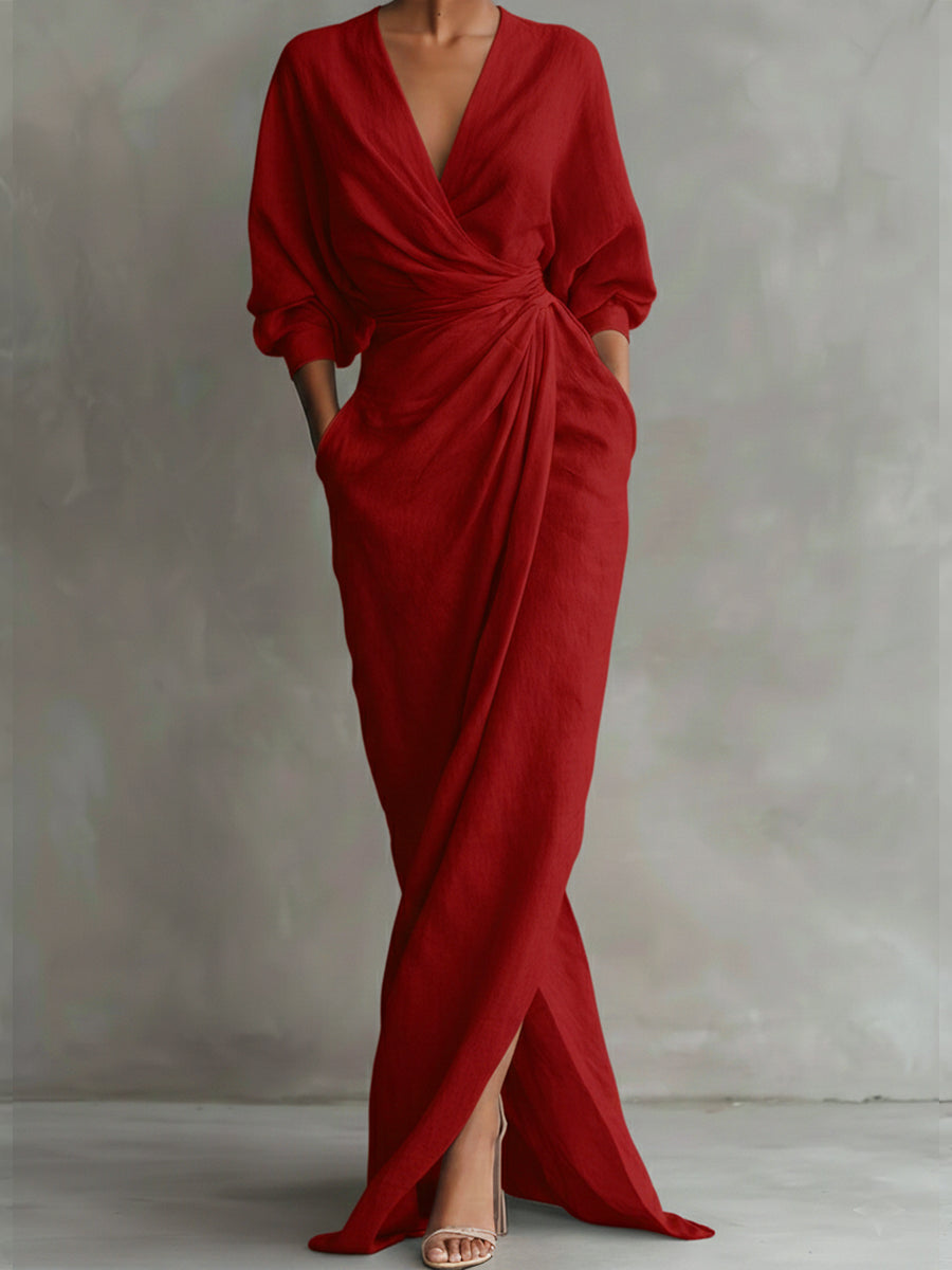 Avalyn | Elegant Wrap Dress