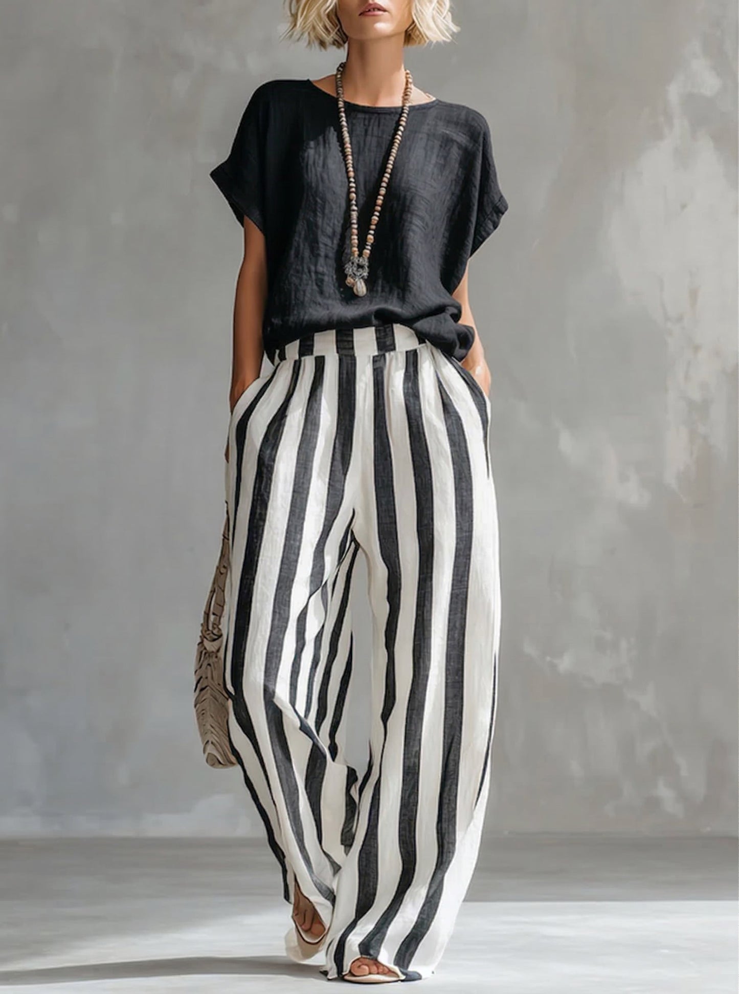 Sophie | The Breathe Easy Stripe Set