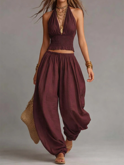 Bella | The Boho Wide-Leg Set