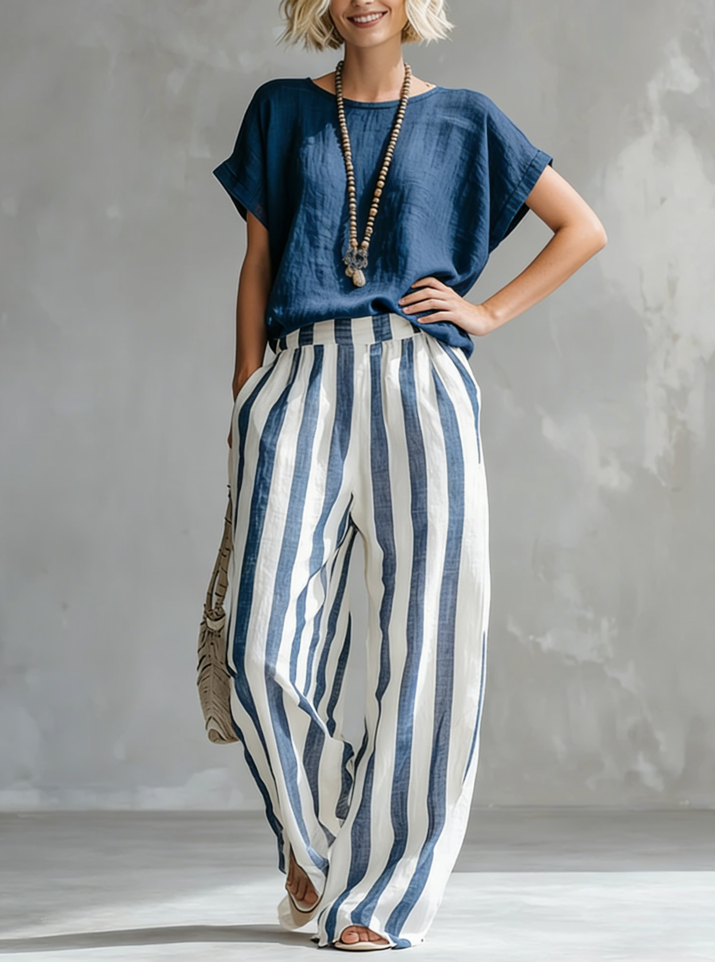 Sophie | The Breathe Easy Stripe Set