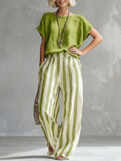 Sophie | The Breathe Easy Stripe Set