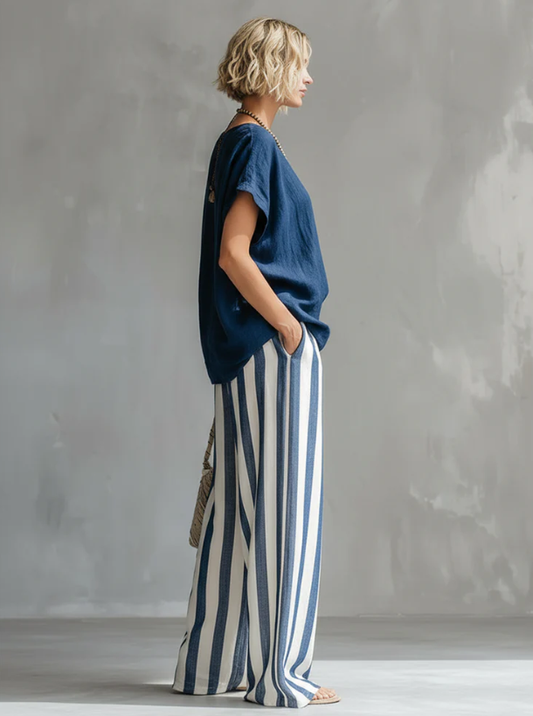 Sophie | The Breathe Easy Stripe Set