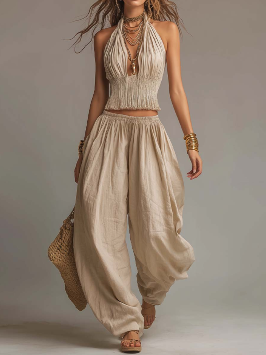 Bella | The Boho Wide-Leg Set