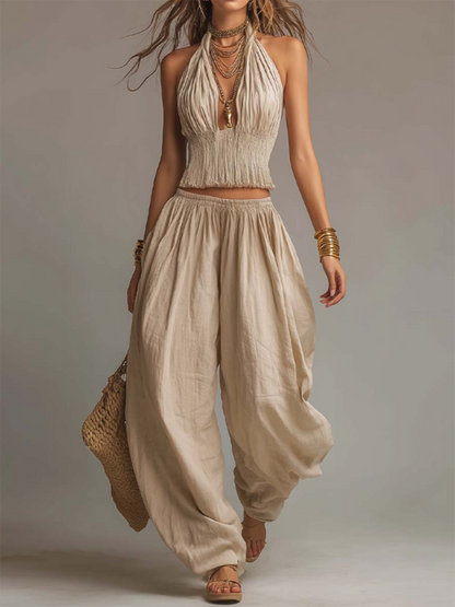 Bella | The Boho Wide-Leg Set