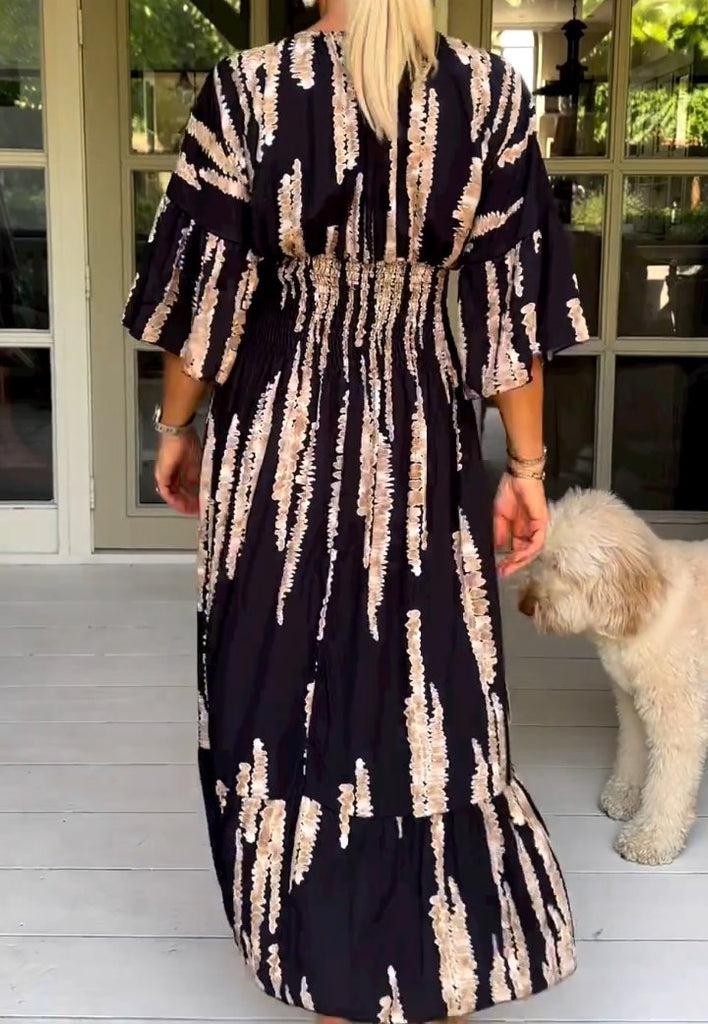 Clarice | Effortless Abstract Dress