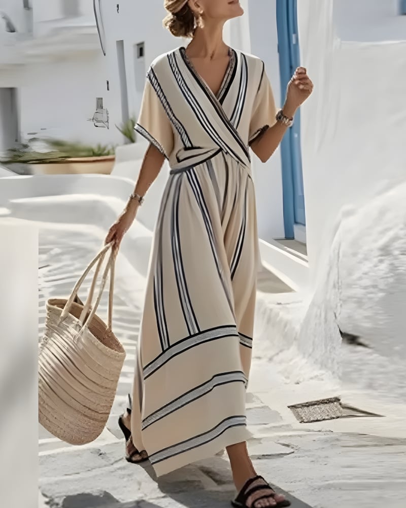Carol | Tie-Waist Maxi Dress