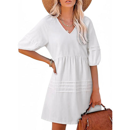 🔥New Arrivals & Special Offers-Women's Loose Fit Casual Denim Dress