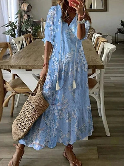 Cassia  | Flattering Floral Dress